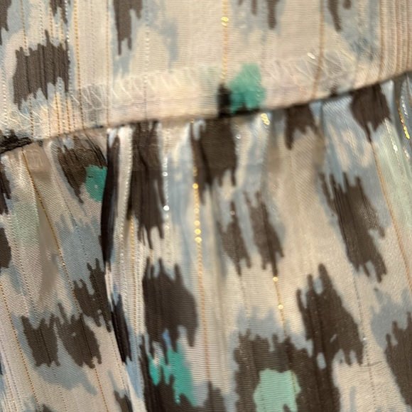 LOFT Pastel leopard print tiered swing dress XL - Picture 6 of 8